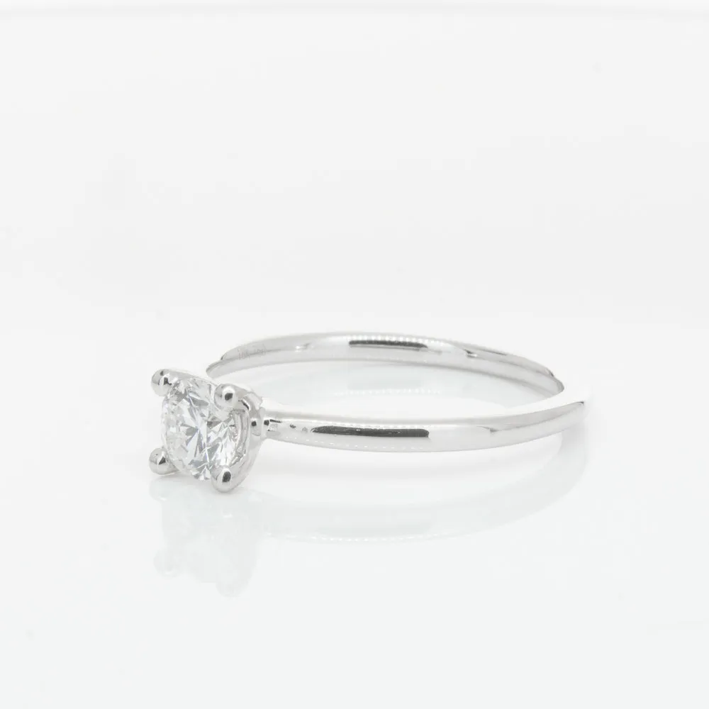 18ct White Gold .40ct Diamond Melba Ring