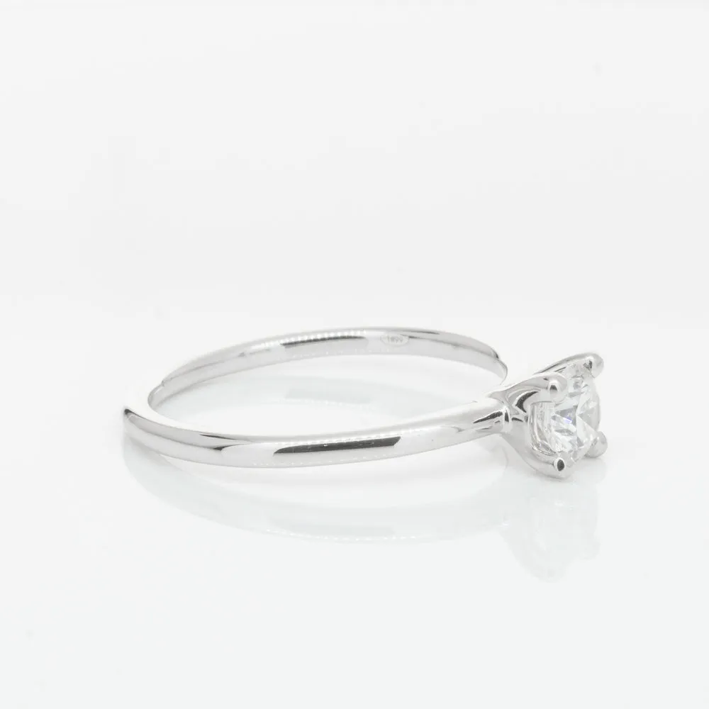 18ct White Gold .40ct Diamond Melba Ring