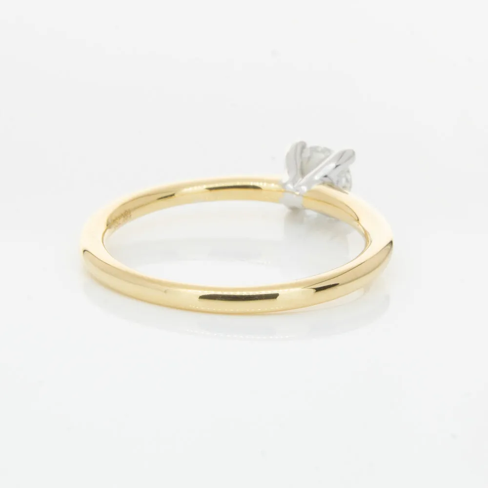 18ct Yellow Gold .40ct Diamond Melba Ring