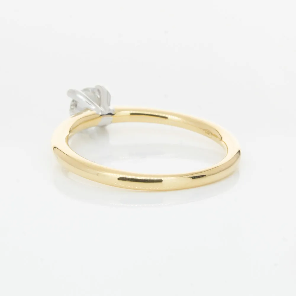 18ct Yellow Gold .40ct Diamond Melba Ring