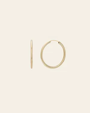 20mm Siena Hoops - 10k Gold