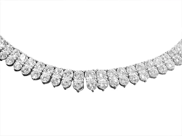 21.19CT TW Diamond Statement Necklace