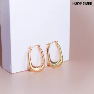 90s MAMI HOOPS - GOLD