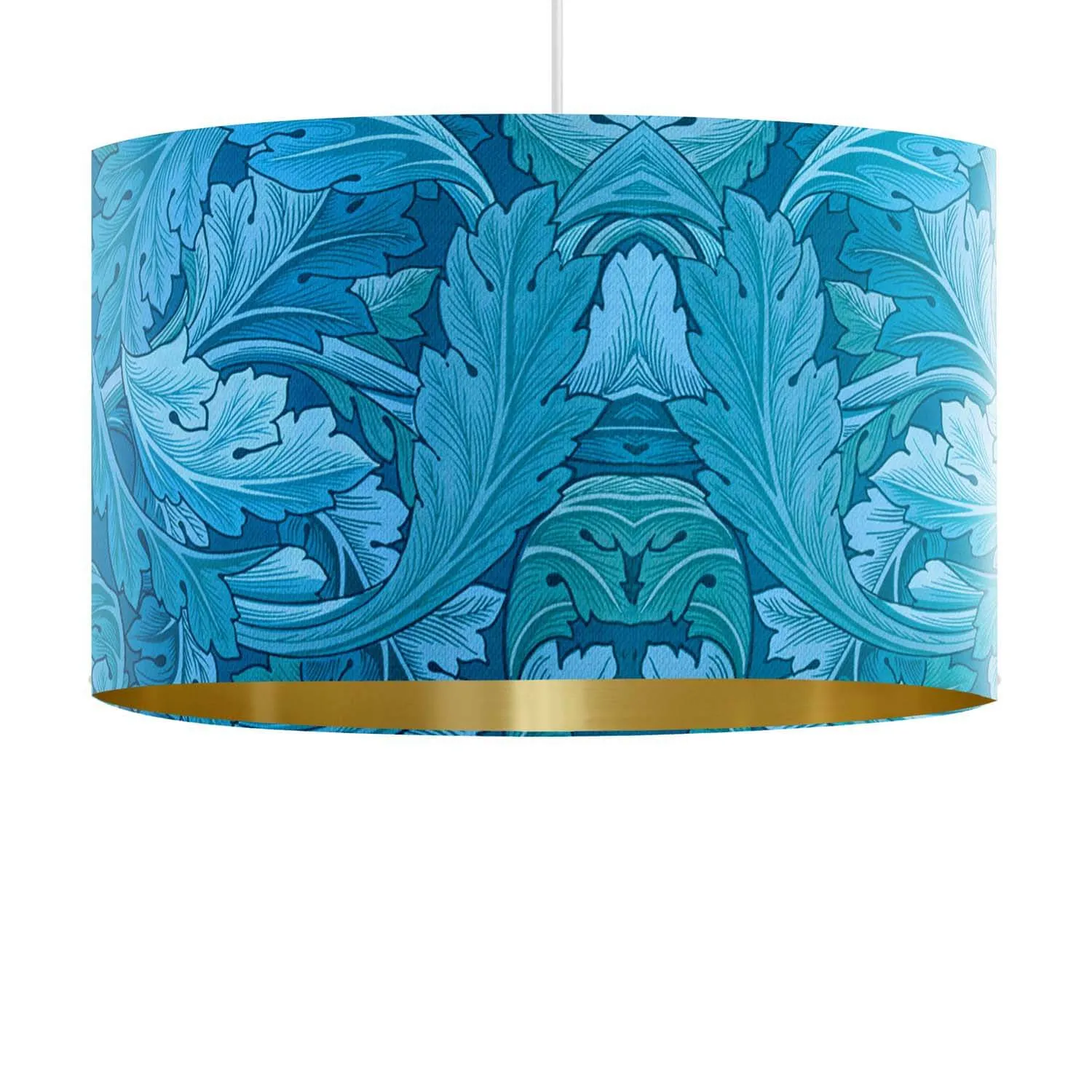 Acanthus  - William Morris Gallery Textile  Lampshade