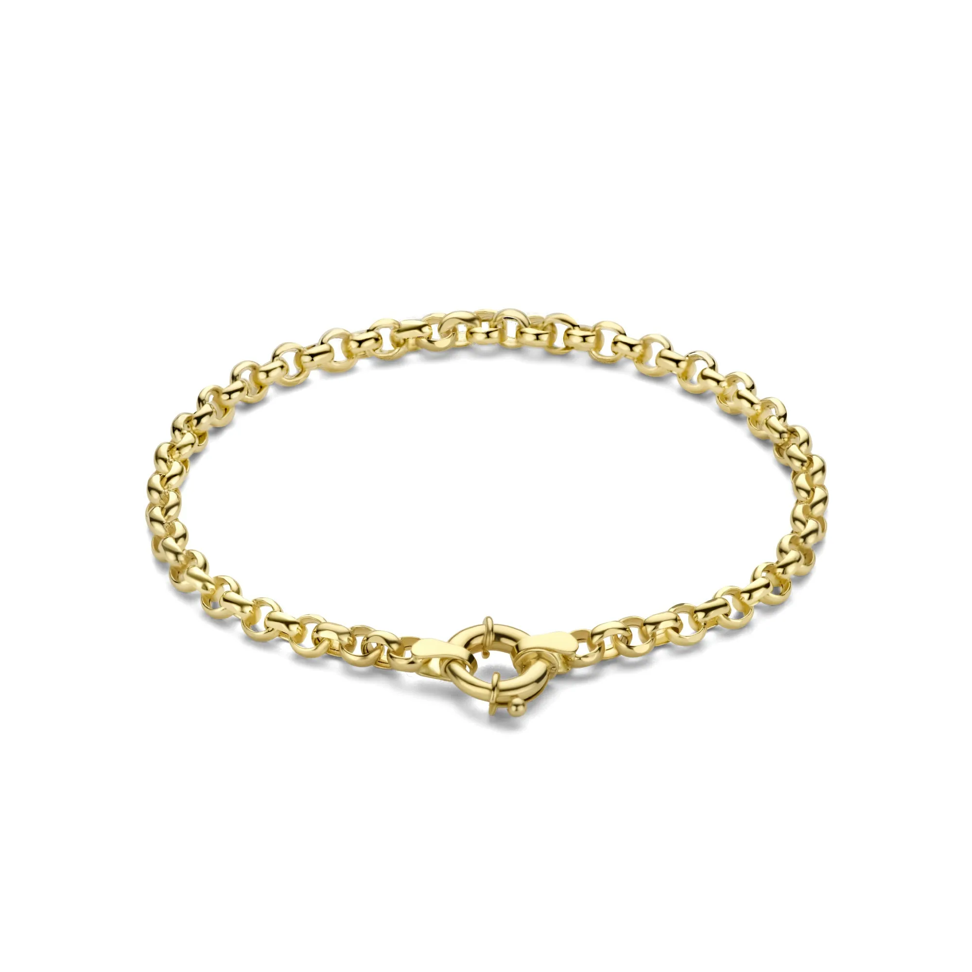 Aidee Pauline 14 karat gold bracelet with chains