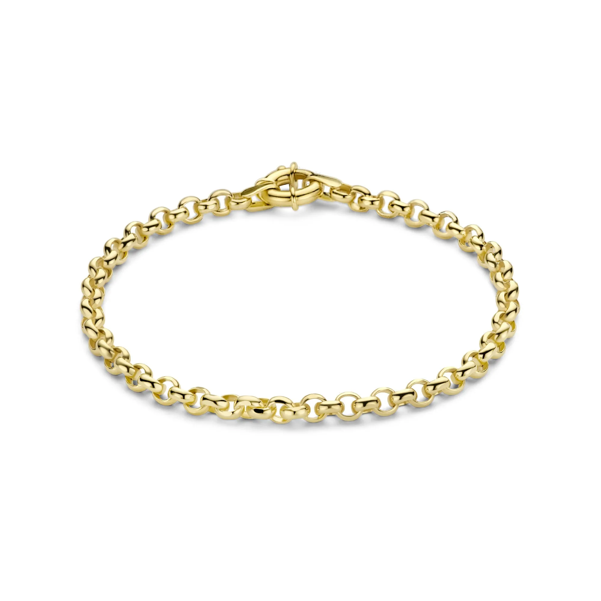 Aidee Pauline 14 karat gold bracelet with chains