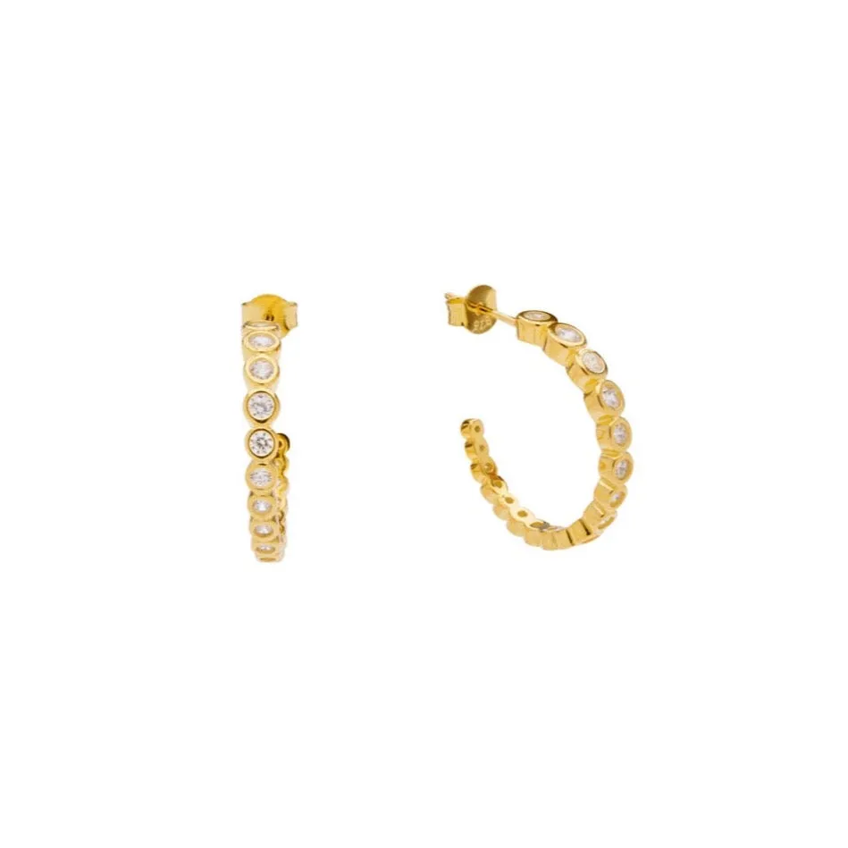 Alba Crystal Studs