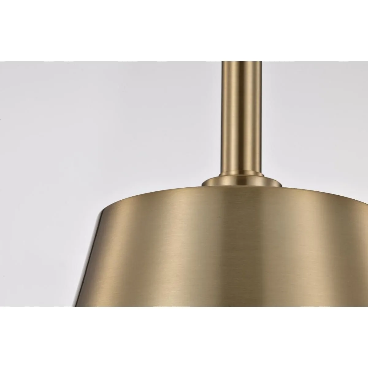 Alexis 11 in. Pendant Light Brass Finish