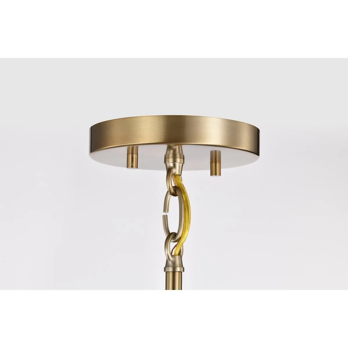 Alexis 15 in. Pendant Light Brass Finish