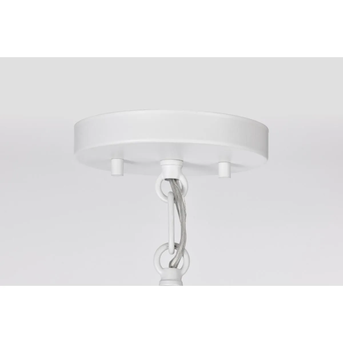 Alexis 15 in. Pendant Light Matte White Finish