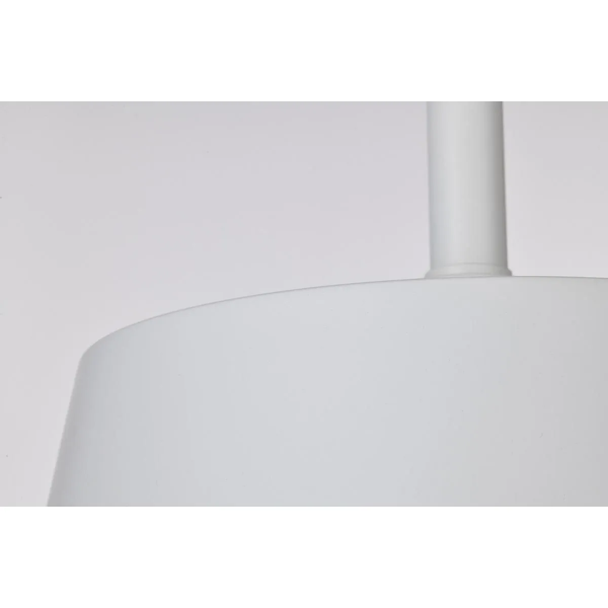 Alexis 15 in. Pendant Light Matte White Finish