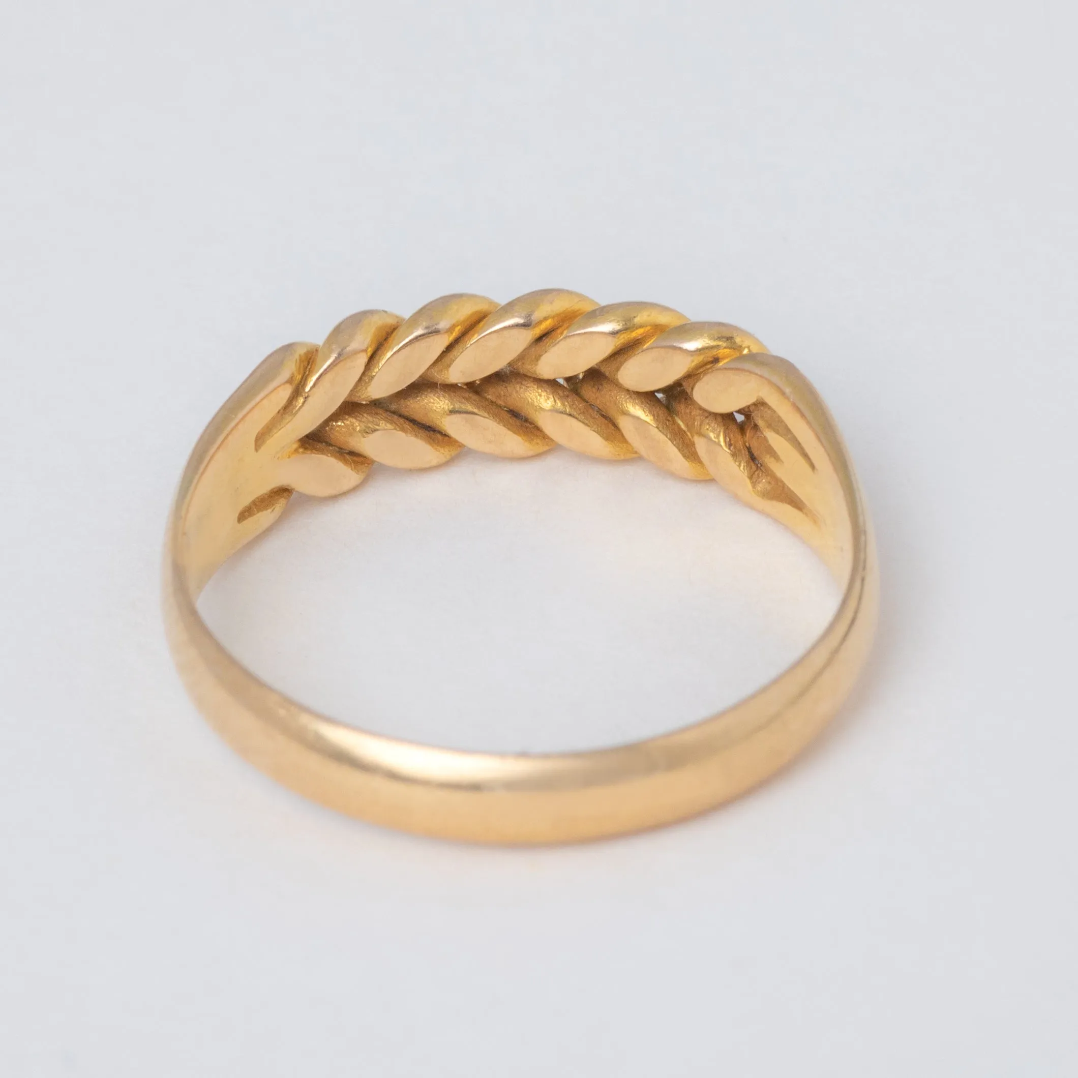 Antique 18ct Gold Keeper Ring