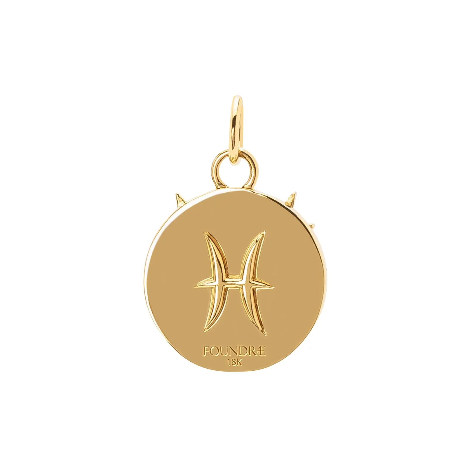 Baby Zodiac Medallion - Pisces