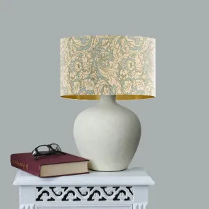 Bachelor Buttons - William Morris Textile Lampshade