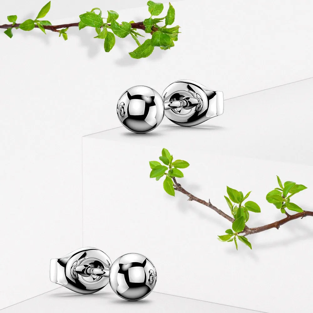 Ball Stud Earrings 5mm