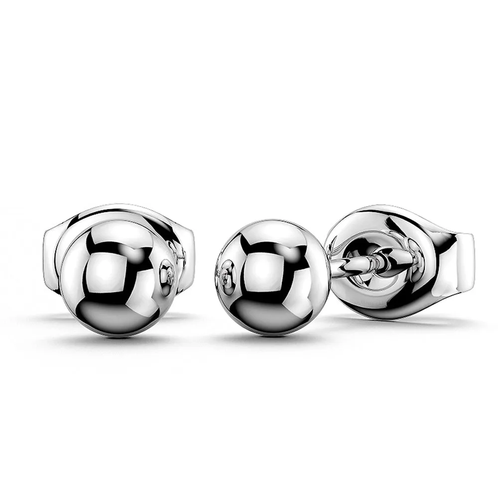 Ball Stud Earrings 5mm