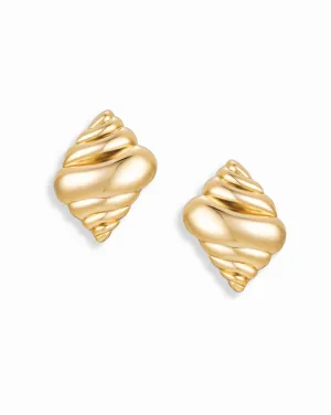 Bliss Shell Statement Studs