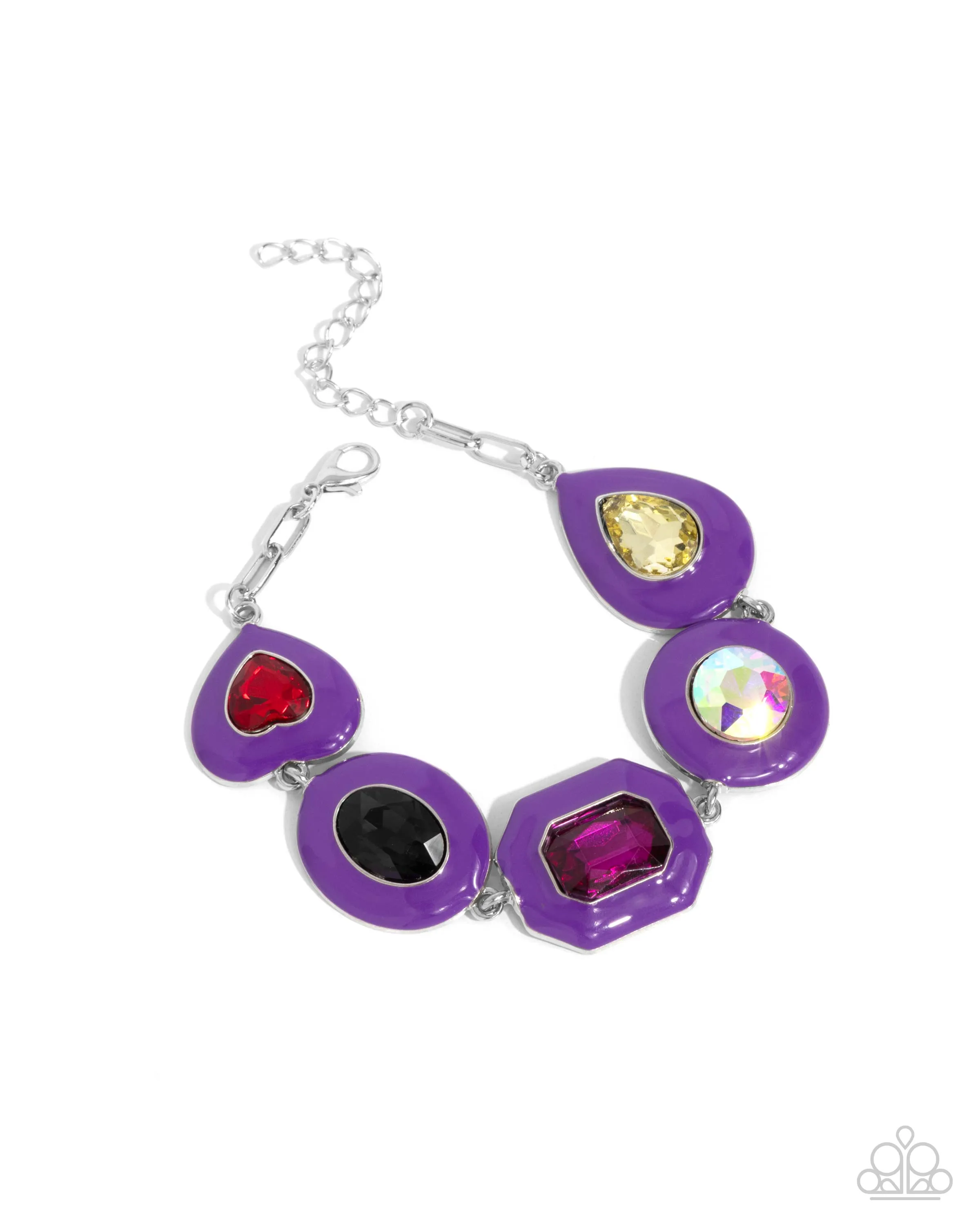 Bracelets Glazed Guest Purple