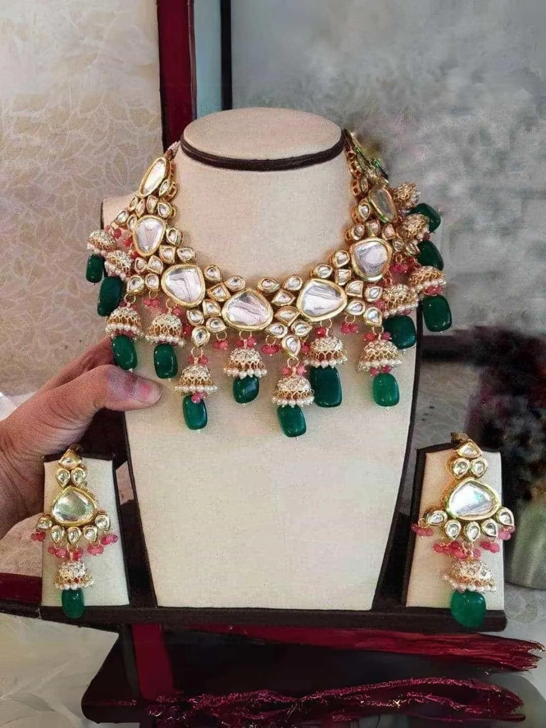 Bridal Jumki Necklace