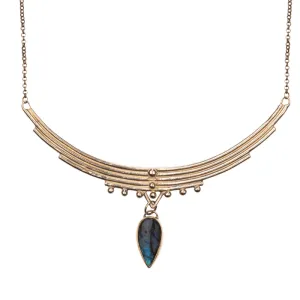 Bronze   Labradorite Collar