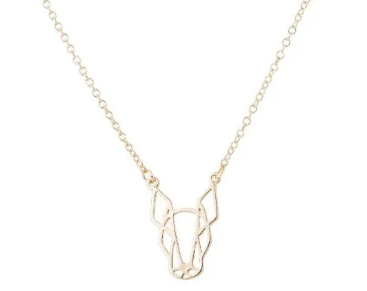 Bull Terrier necklace (2pcs pack)