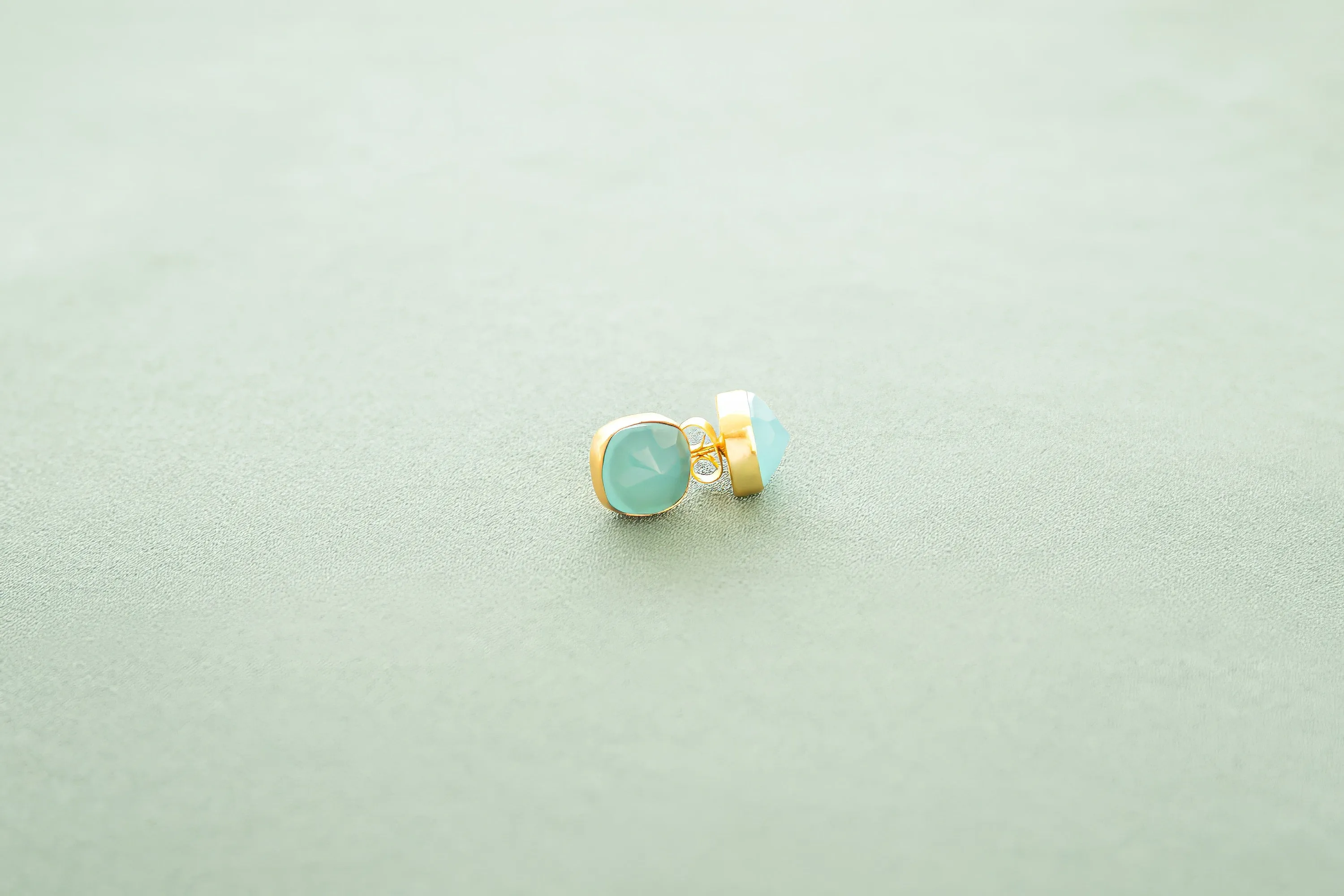 Chalcedony Studs