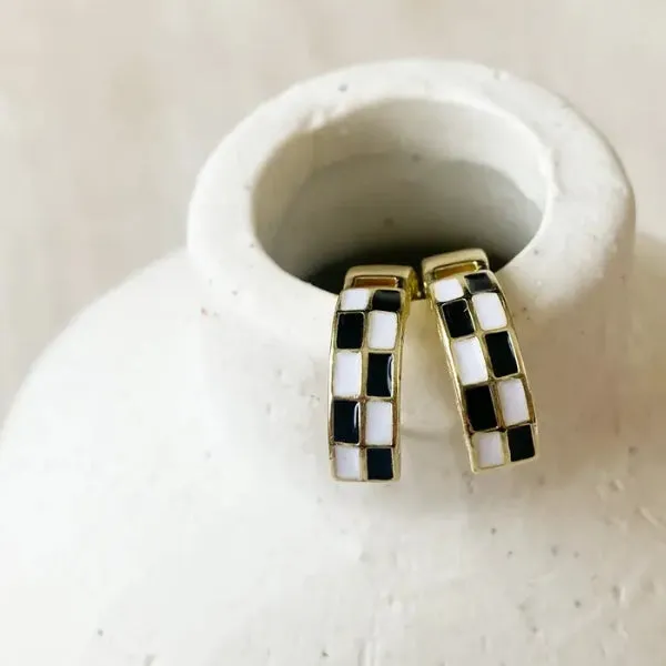 Checkered Hoops