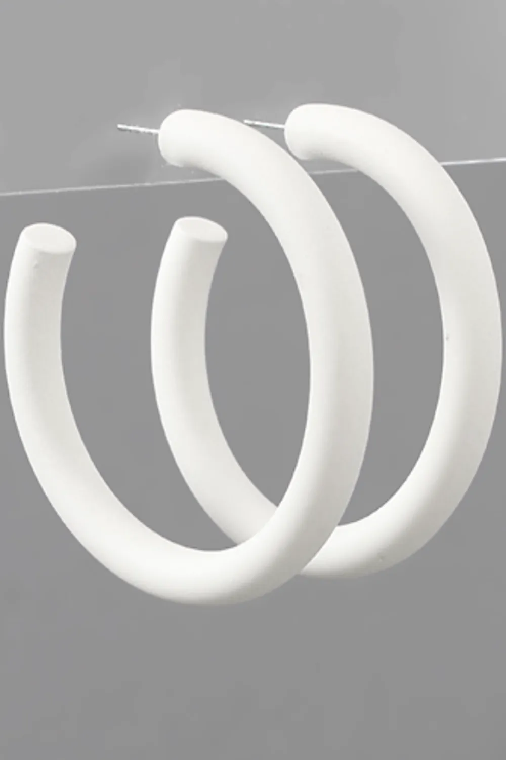 Color Coat Hoops-White