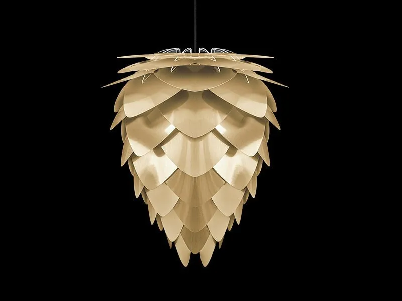 CONIA Brushed Brass Pendant Light