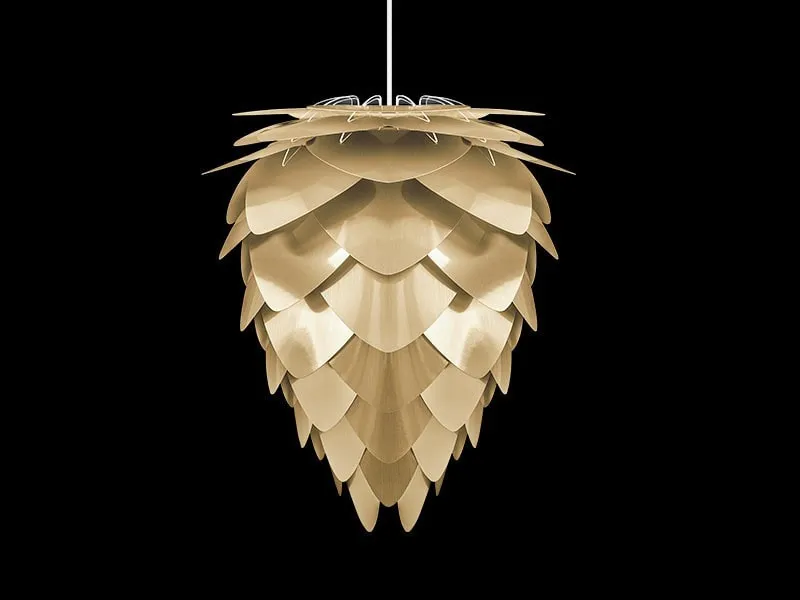 CONIA Brushed Brass Pendant Light