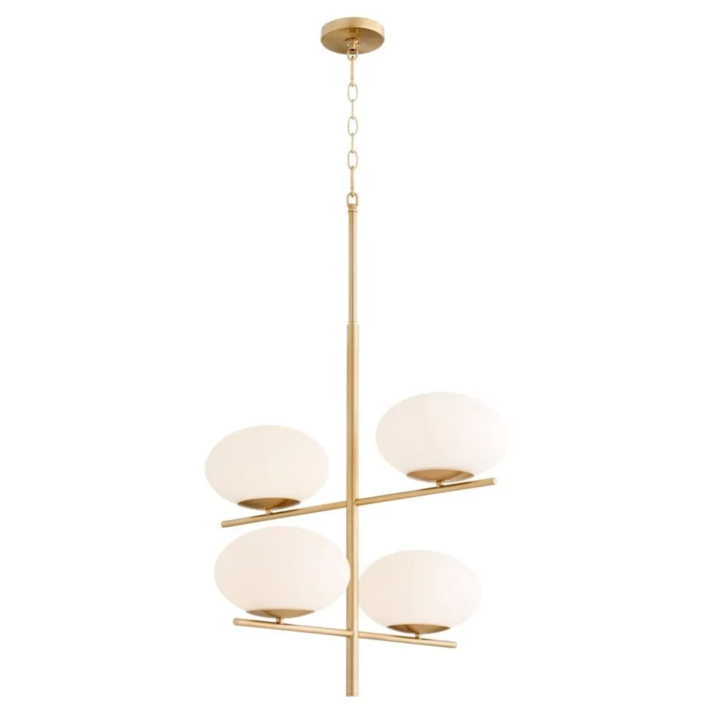 Cyan Design 11271 Pod Chandelier - Aged Brass - Small