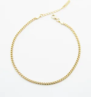 Dainty Cuban Anklet