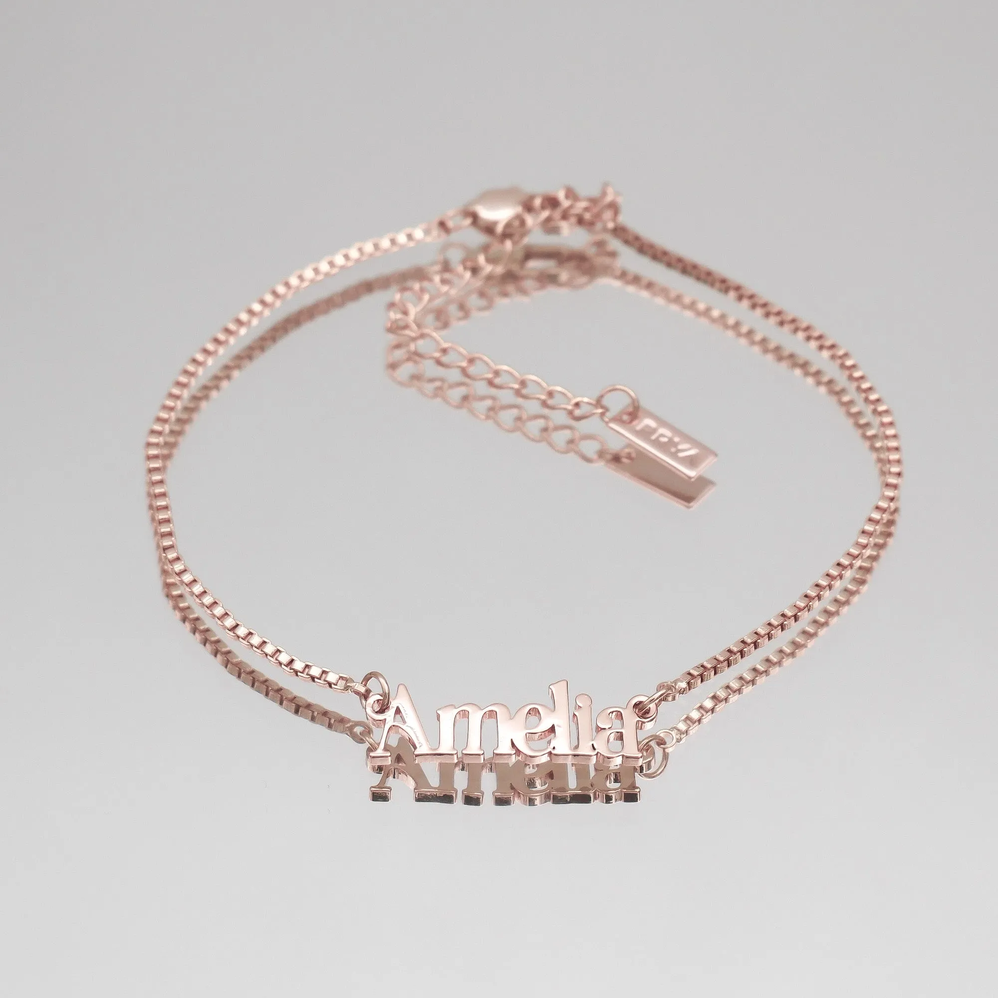 Dubai Custom Name Anklet