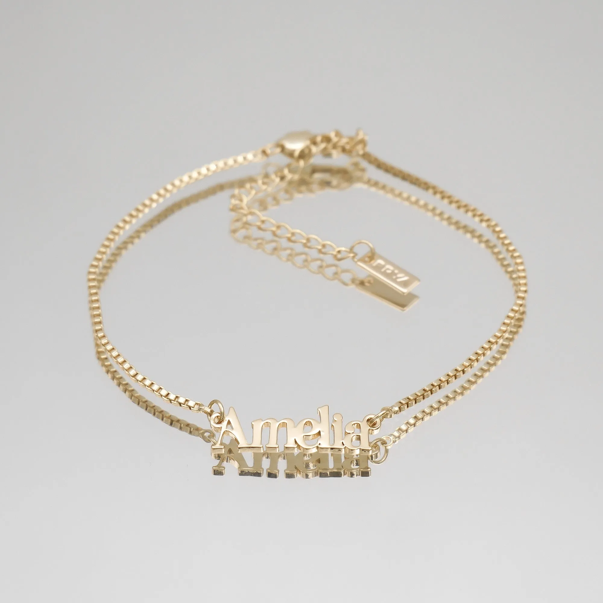 Dubai Custom Name Anklet