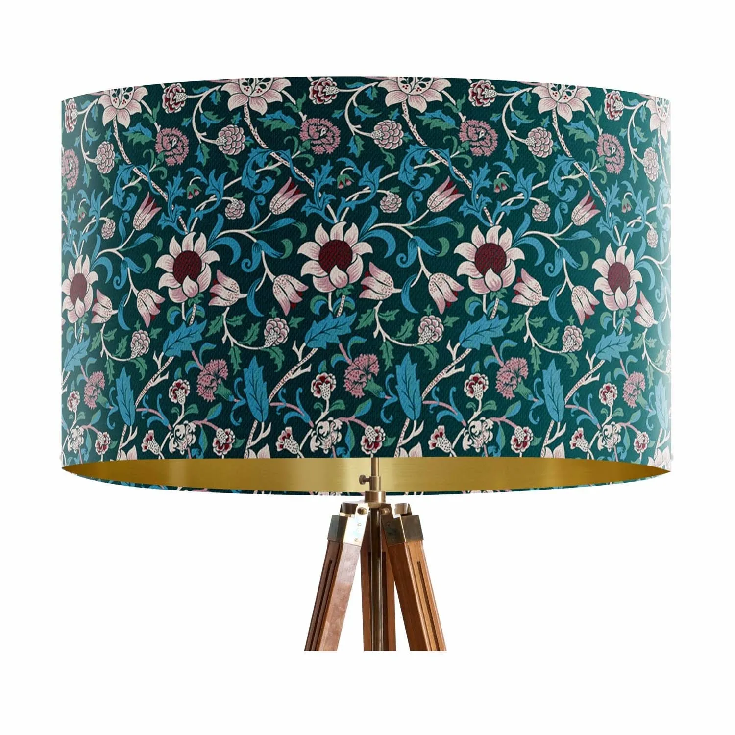 Evenlode - William Morris Print Textile Lampshade