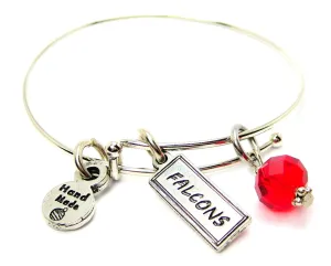 Falcons Tab Bangle Bracelet