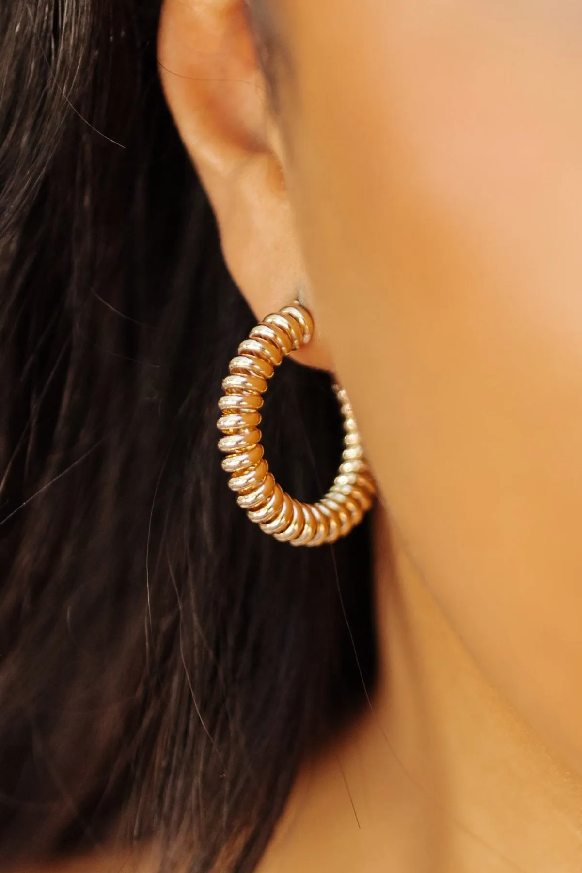 Glimpse of Heaven Coil Hoops Winter22