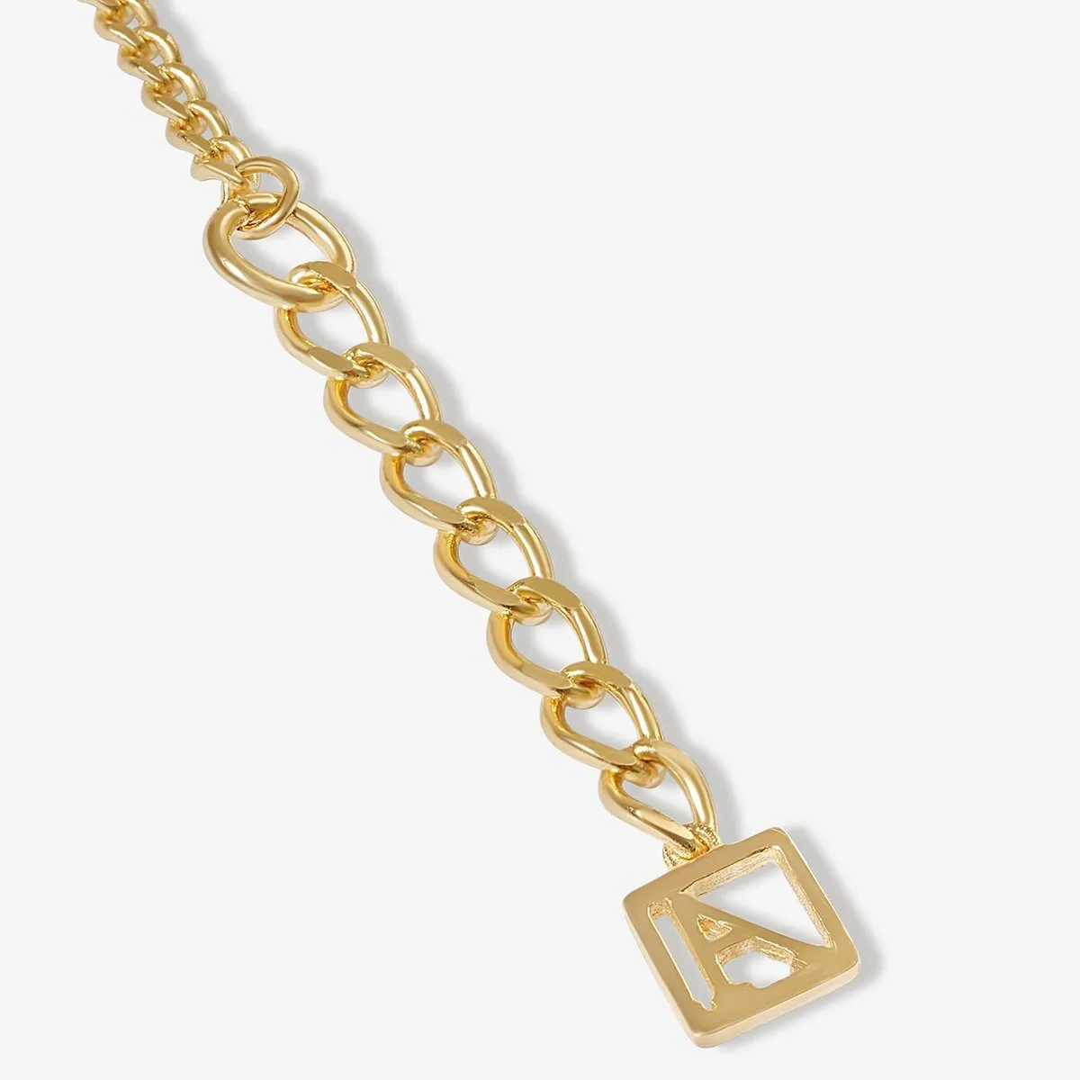 Koda ornate curb chain anklet