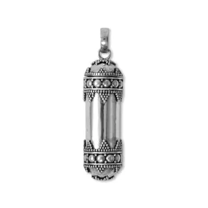 Large Dotted Bali Memory Keepsake Pendant