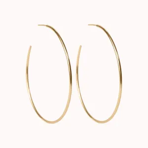 Large Everyday Hoop Earrings