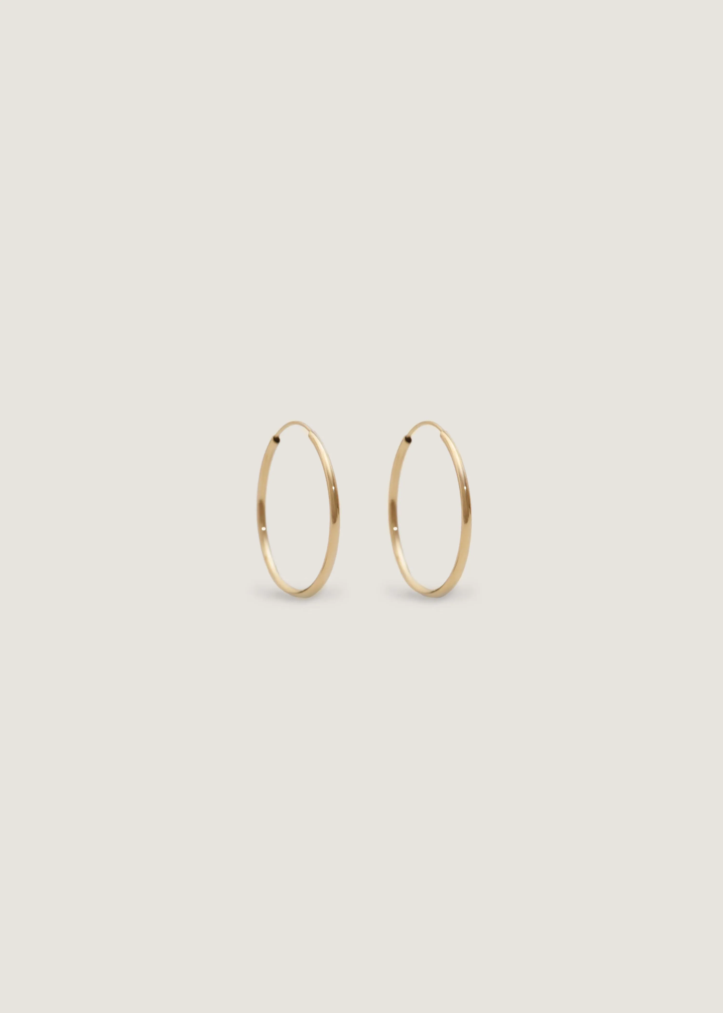 Lightweight Hoop Earrings Small