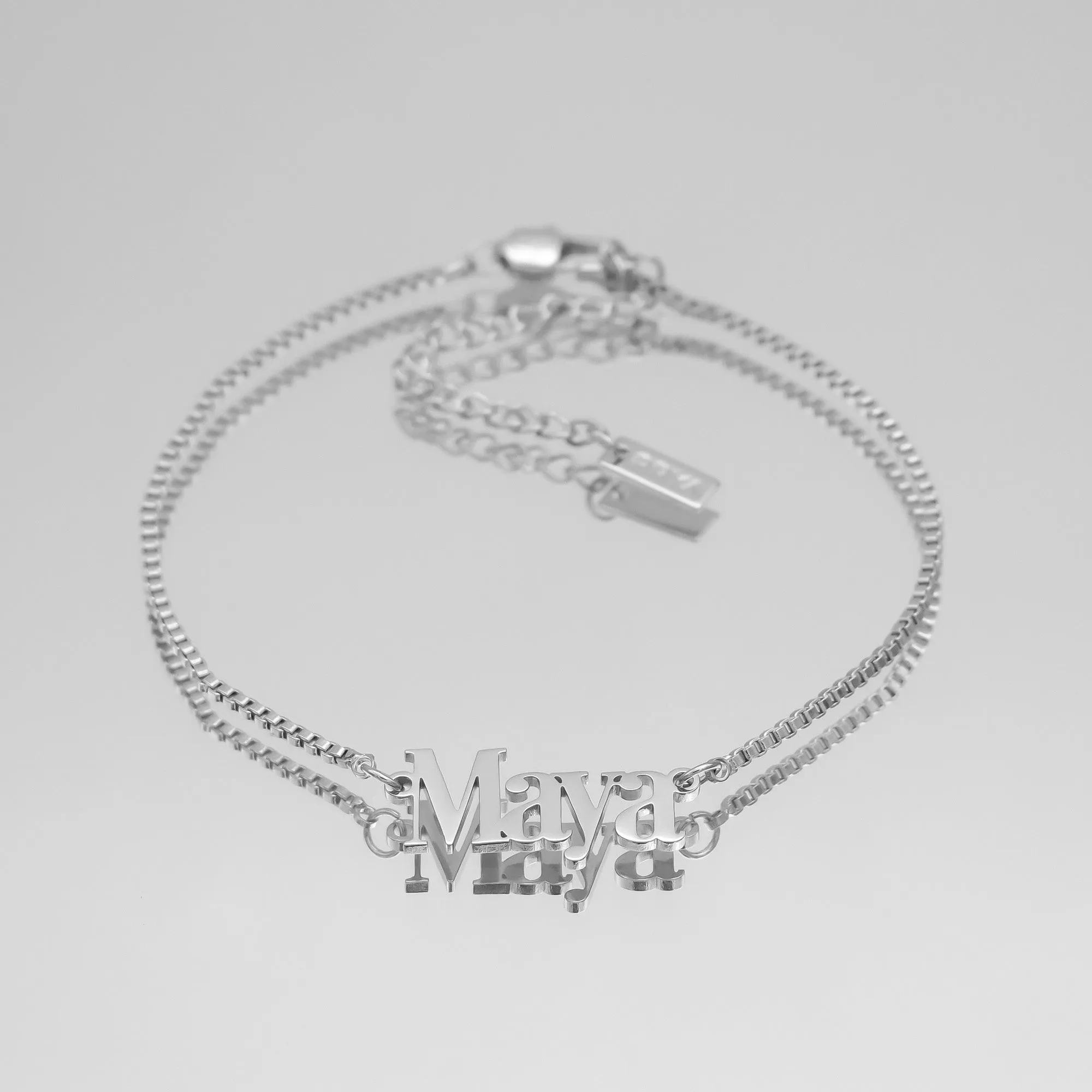 Manhattan Custom Name Anklet