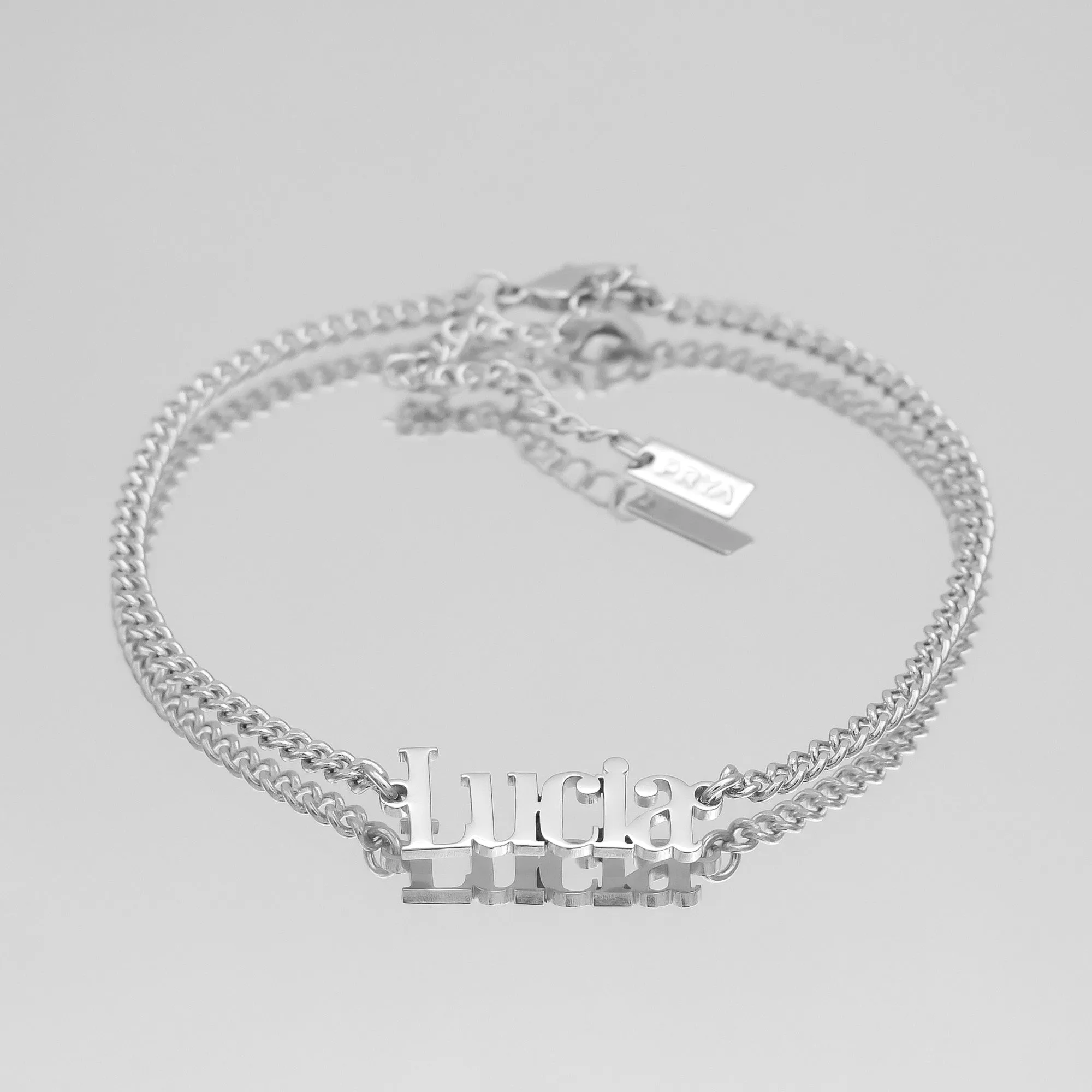 Manhattan Custom Name Anklet