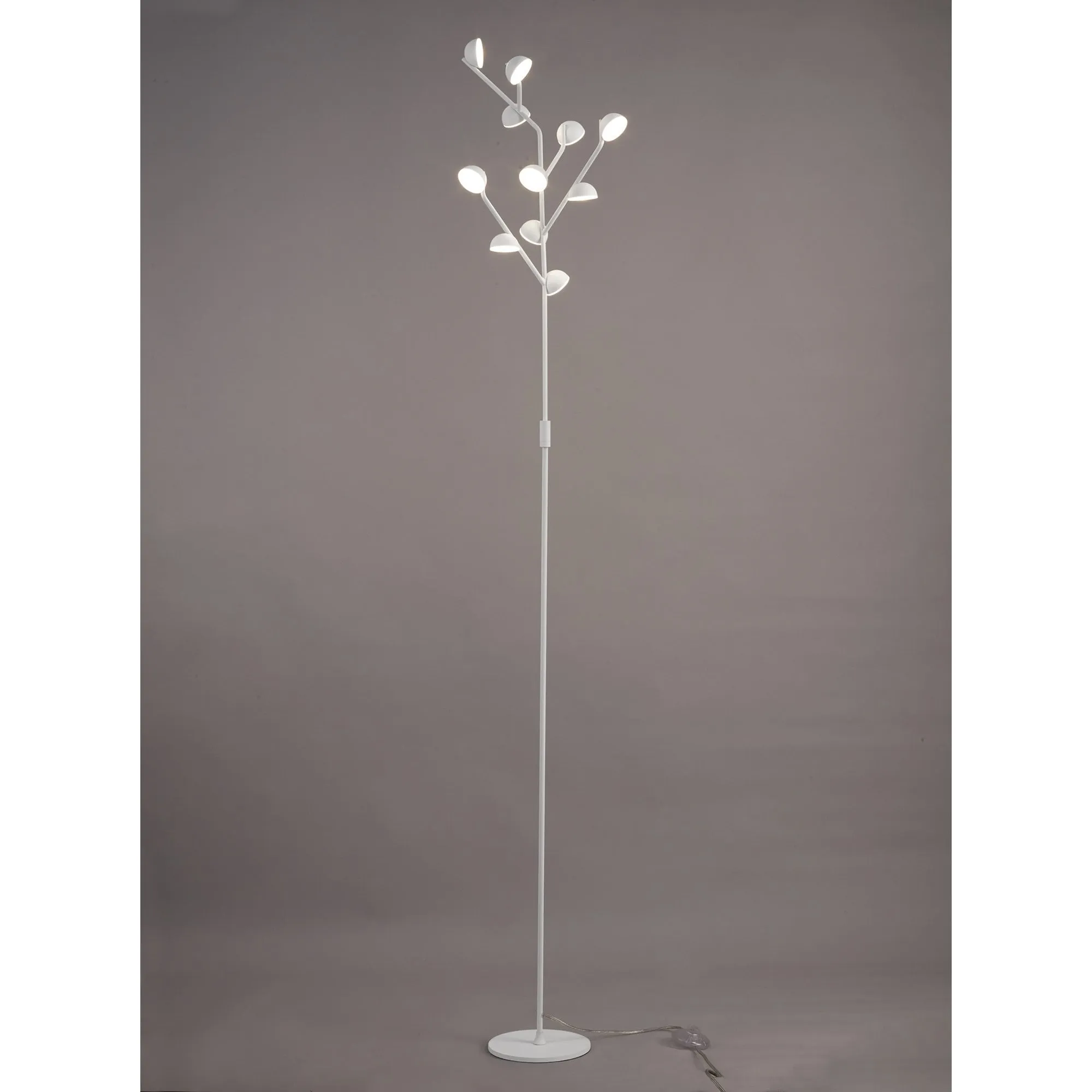 Mantra M6268 Adn 10 Light Floor Lamp White