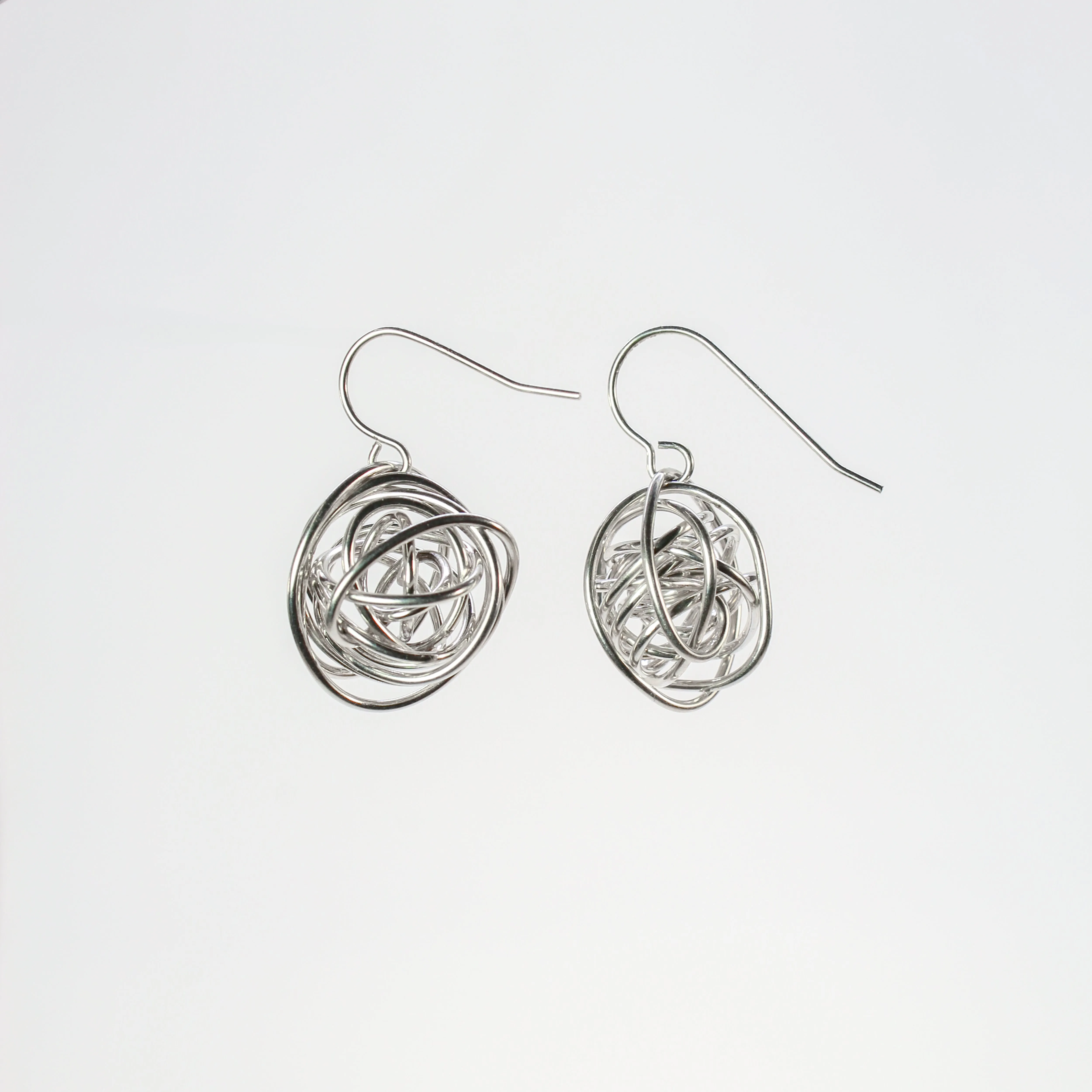 Nest 101 Satin Earrings by Rina Young