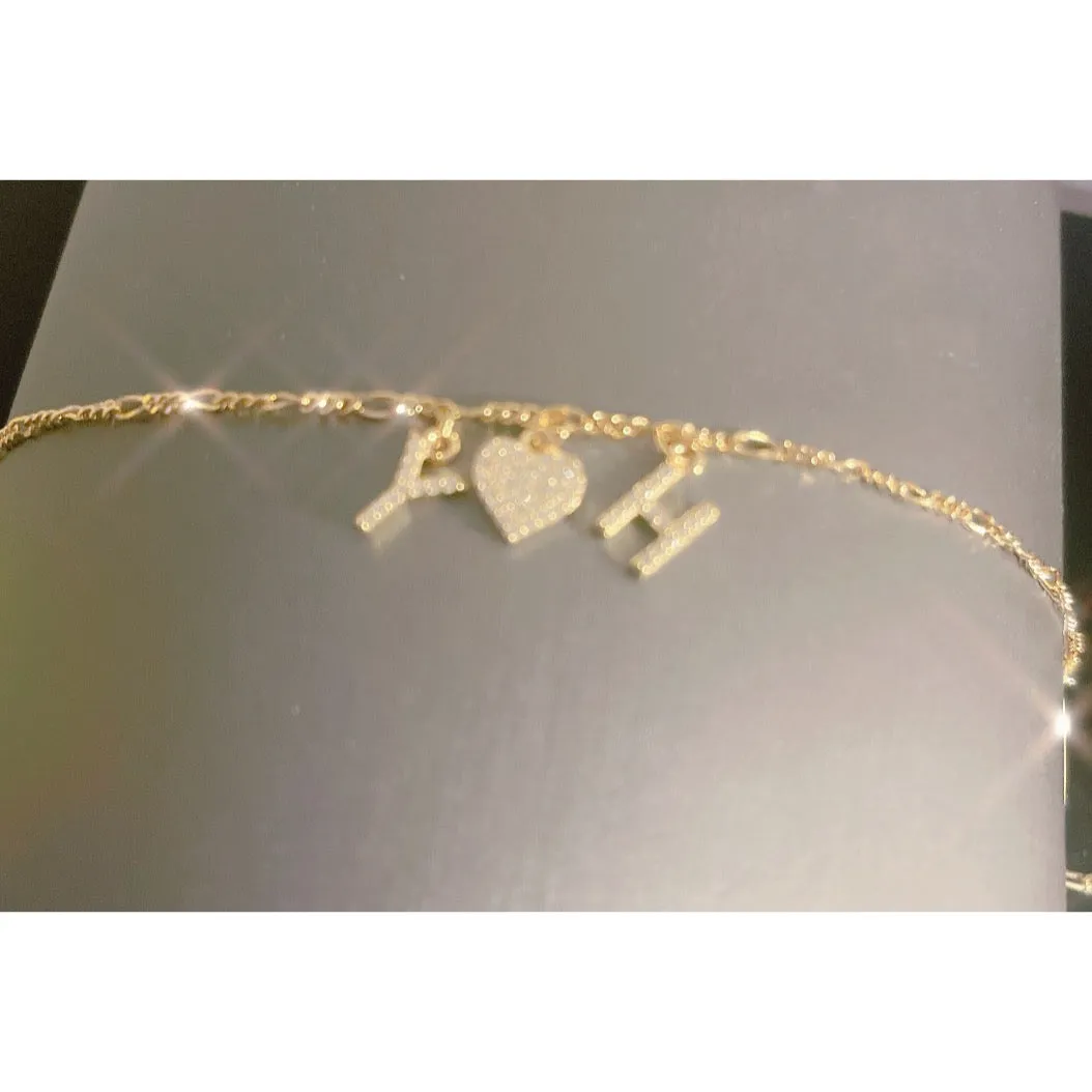 New Item - I Heart Anklet