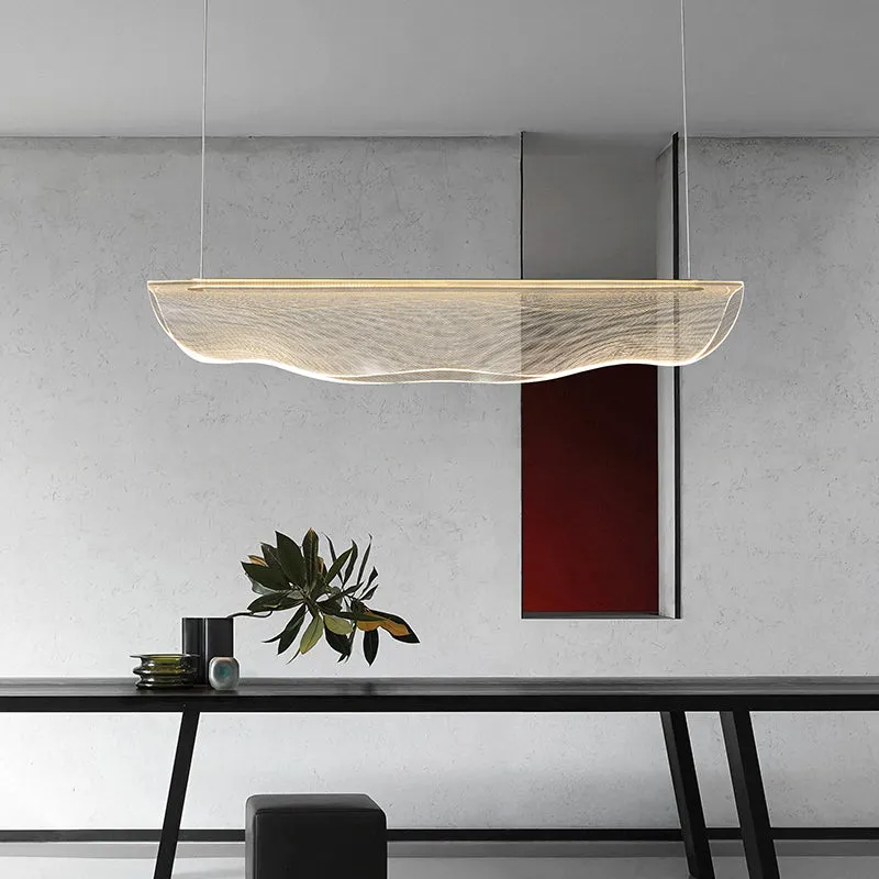 Oversize Post-Modern Art Acrylic Pendant Chandelier for Dining Room/Kitchen Island/Bar