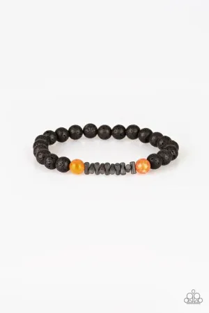 Paparazzi Bracelet ~ Courage - Orange