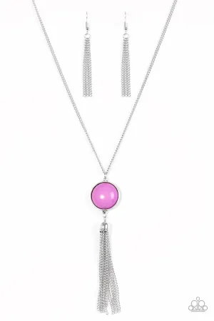 Paparazzi Necklace ~ Pep In Your Step - Purple