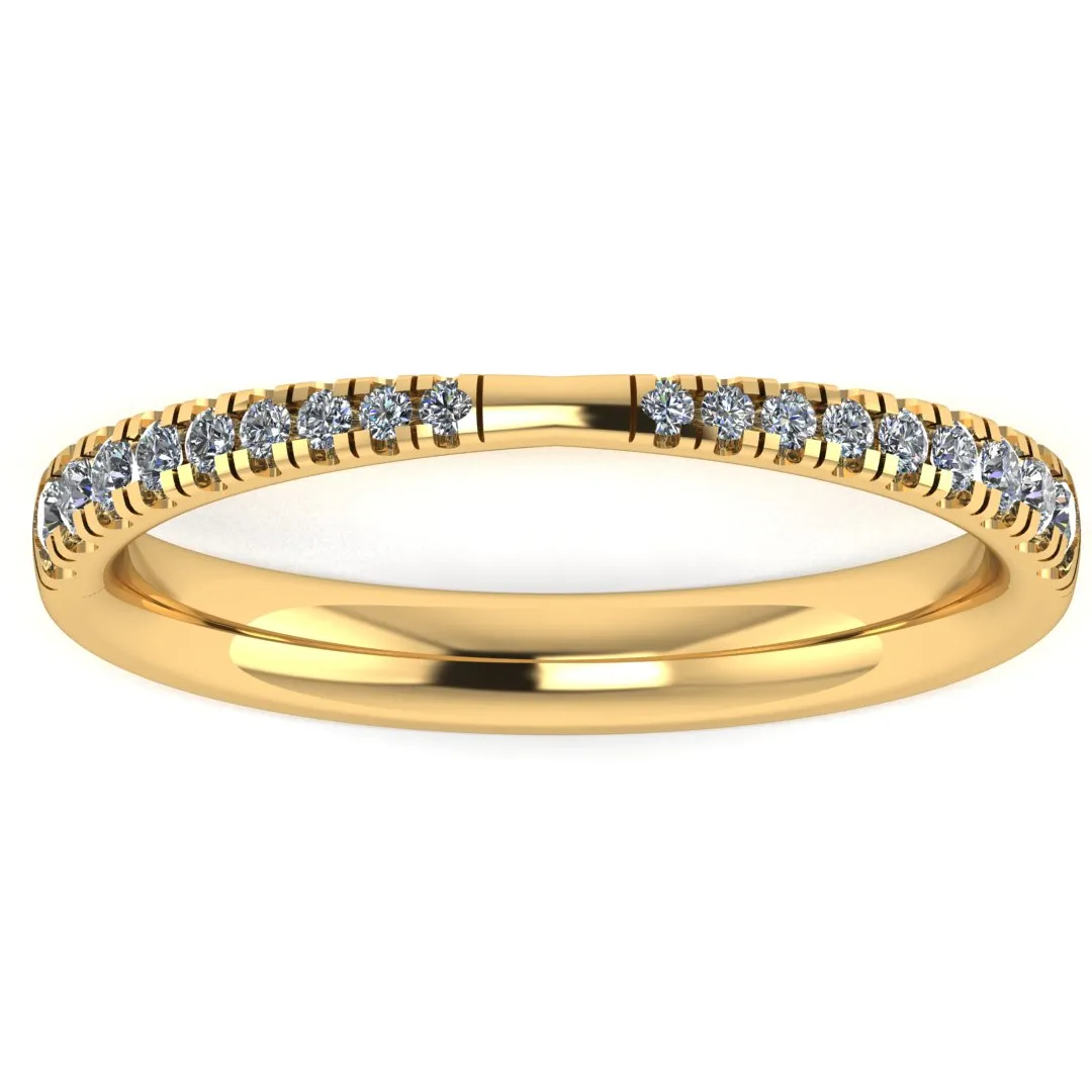 "Bria" 0.18ct Diamond Gradient Eternity Ring ET62